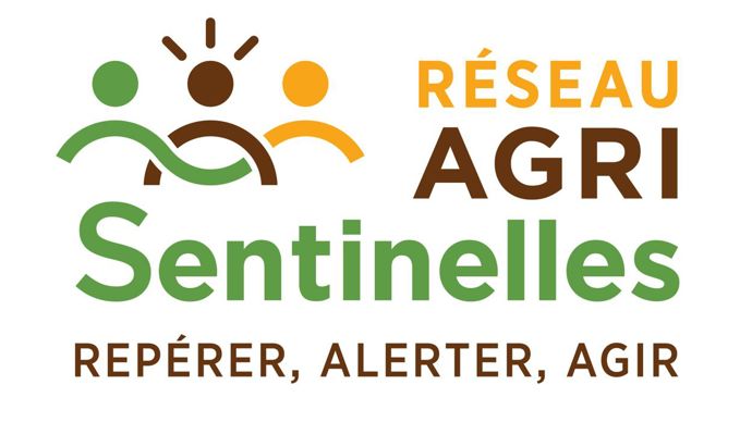 Logo de la nouvelle initative pilotée par Idele, le Réseau Agri-Sentinelles.